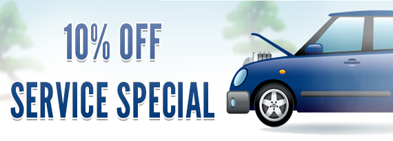 10% Off Service Special
